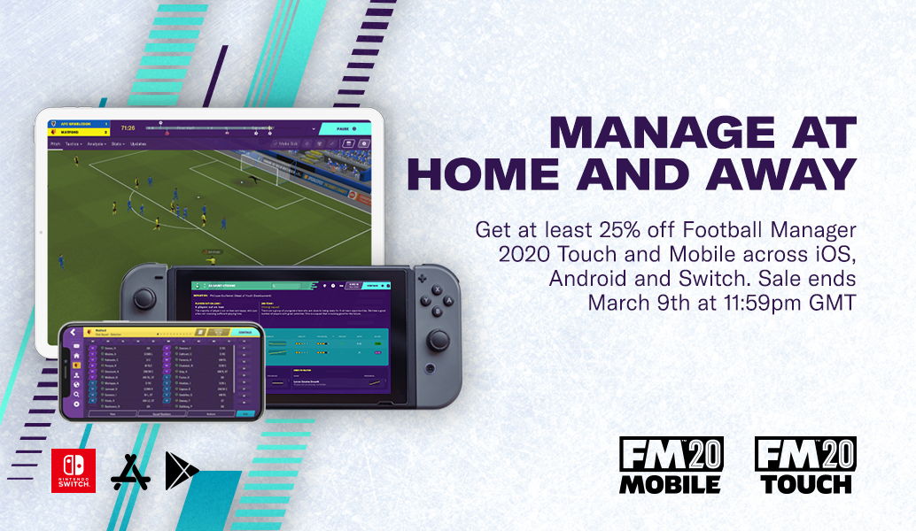 FM20 handheld sale - at least 25% off now 