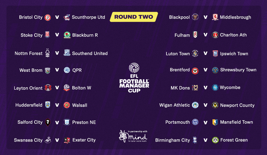 EFL Football Manager Cup | Round Two Preview 