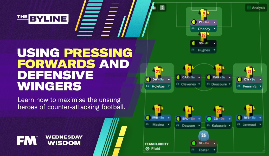 Utilising Pressing Forwards and Defensive Wingers | Wednesday Wisdom