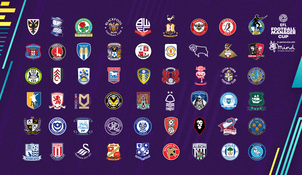 EFL Football Manager Cup | 54 clubs... one winner 