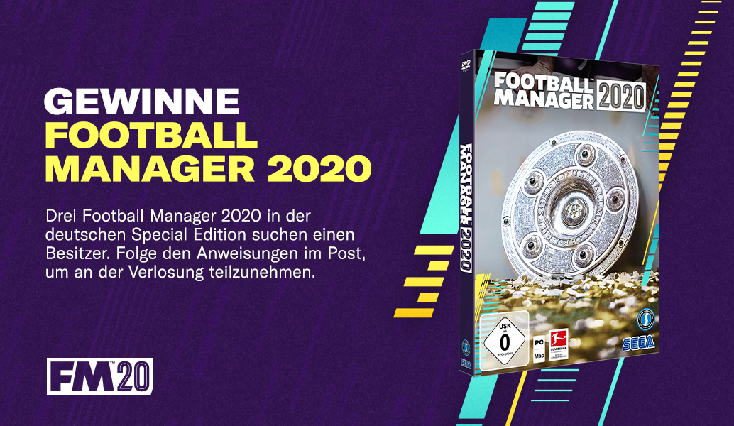 Gewinne Football Manager 2020