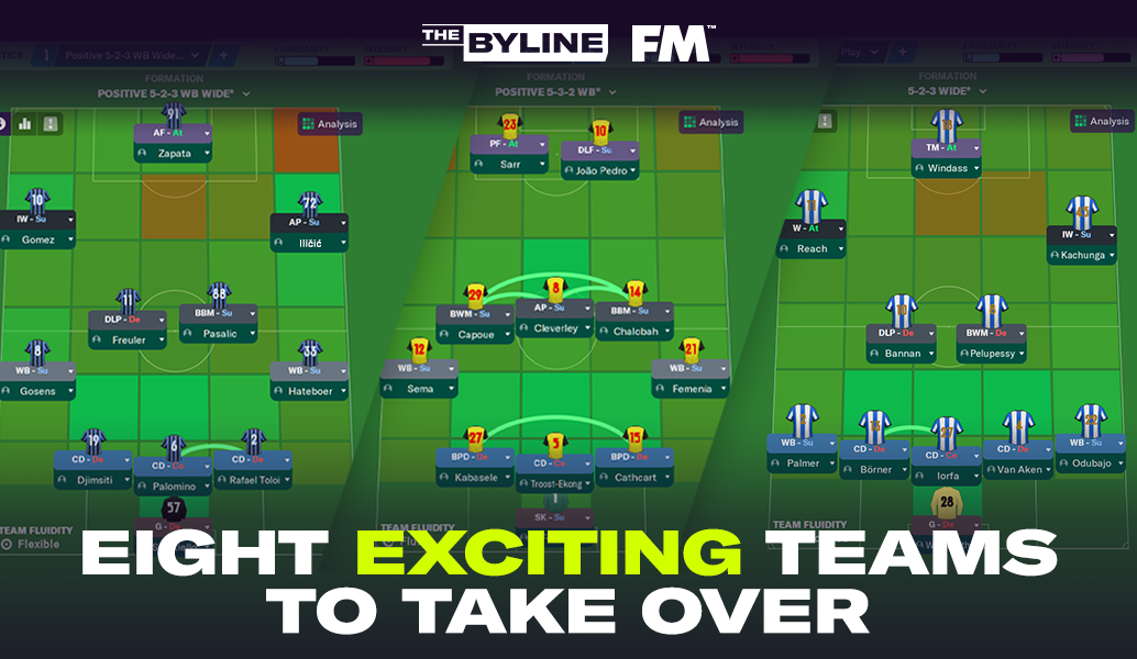 Eight teams you need to manage in FM21