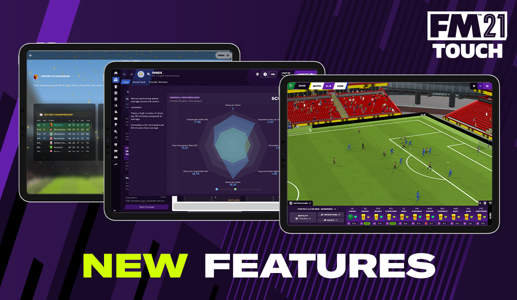 FM21 Touch New Headline Features 
