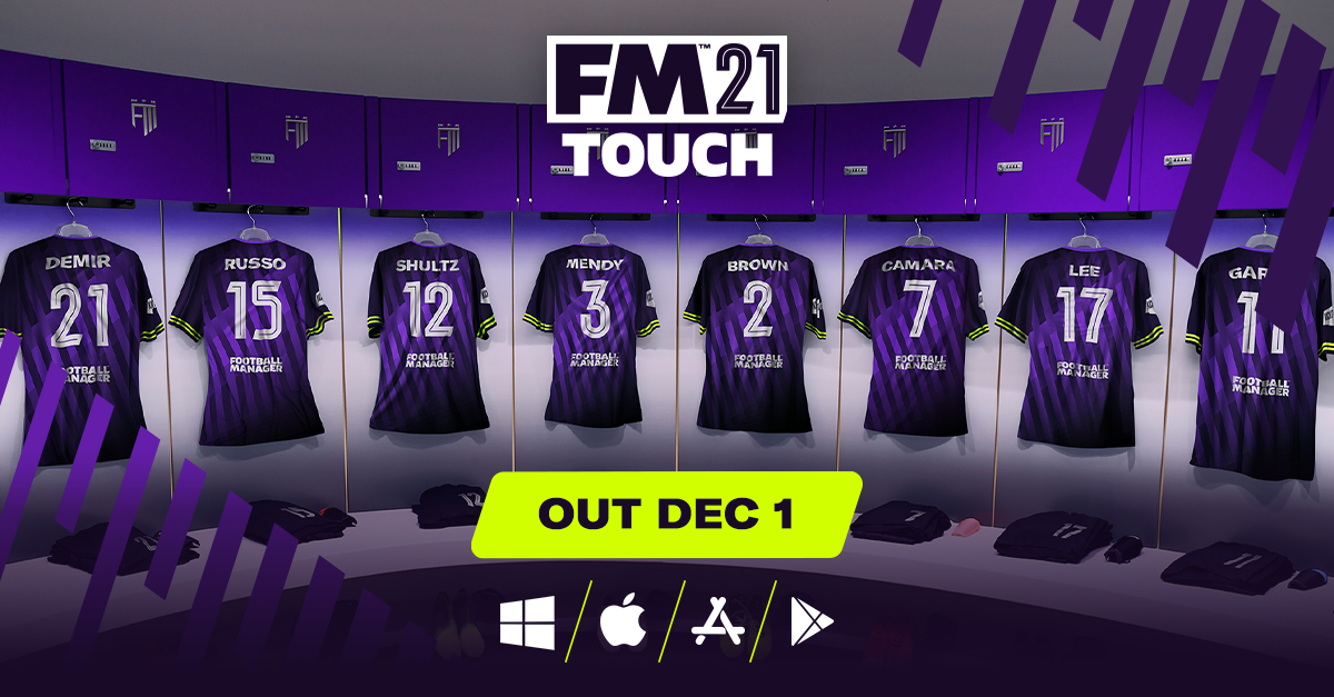 Football Manager 21 Touch Release Date Announced Football Manger 21