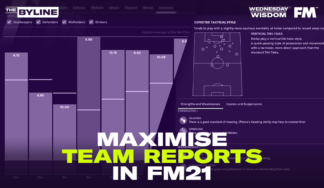 How to Maximise Team Reports in FM21