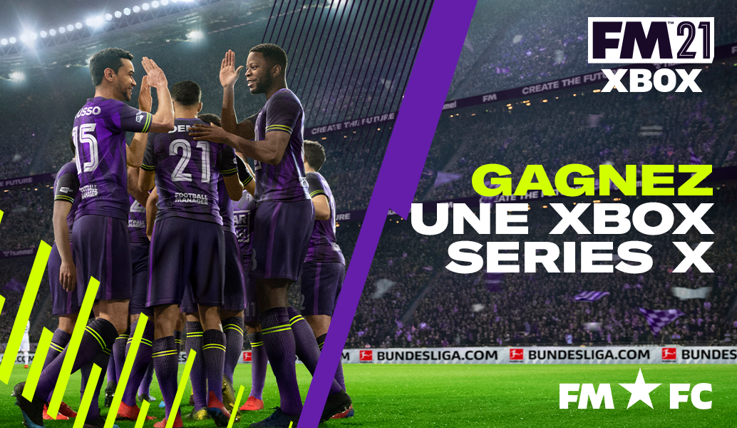 Gagnez une Xbox Series X avec Football Manager 2021