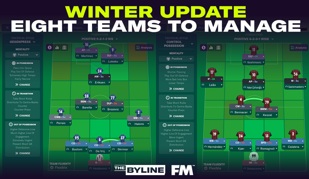 Eight Teams to Restart your Journey with in the Winter Update