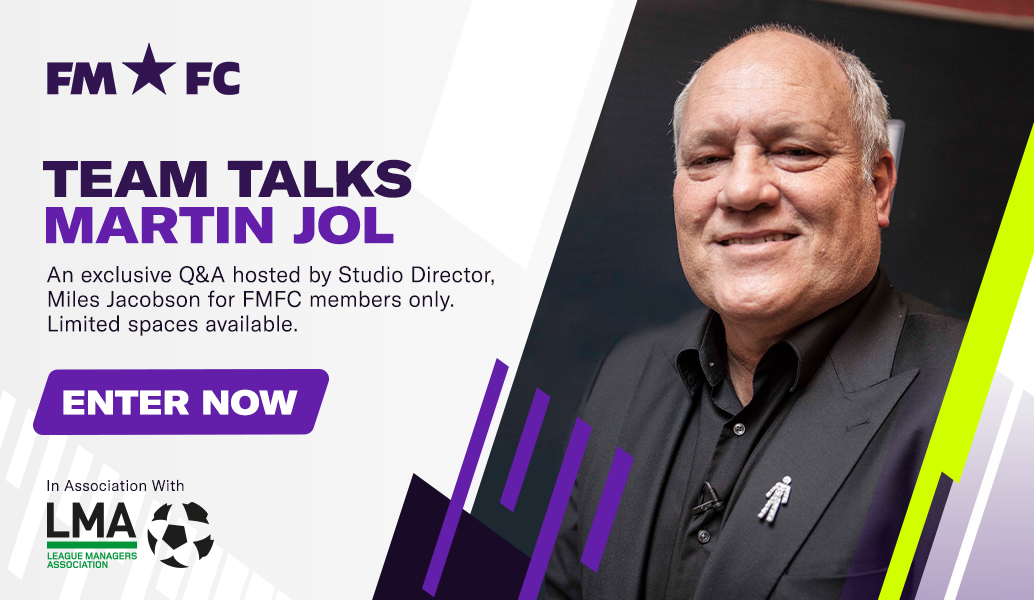 Live Q&A with Martin Jol – FMFC Exclusive