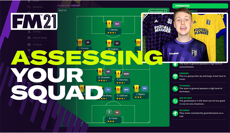 Assessing your squad 
