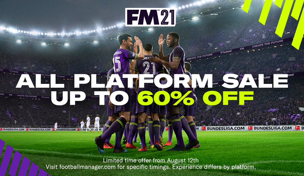 Football Manager 2021 now up to 60% off