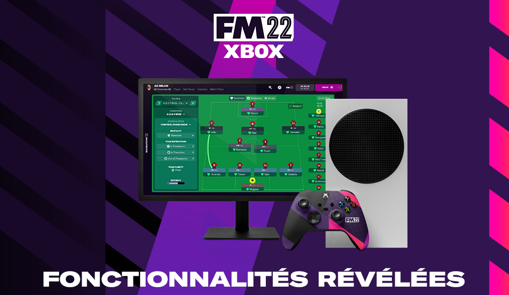 Présentation des fonctionnalités de FM22 Xbox Edition