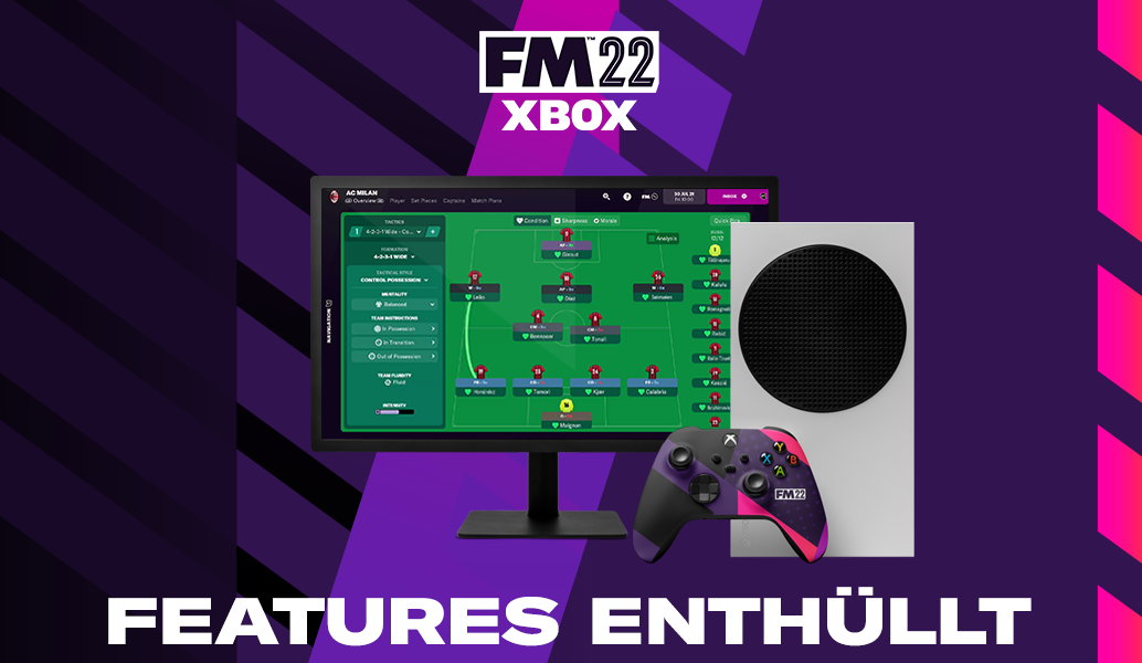 Features der FM22 Xbox Edition enthüllt