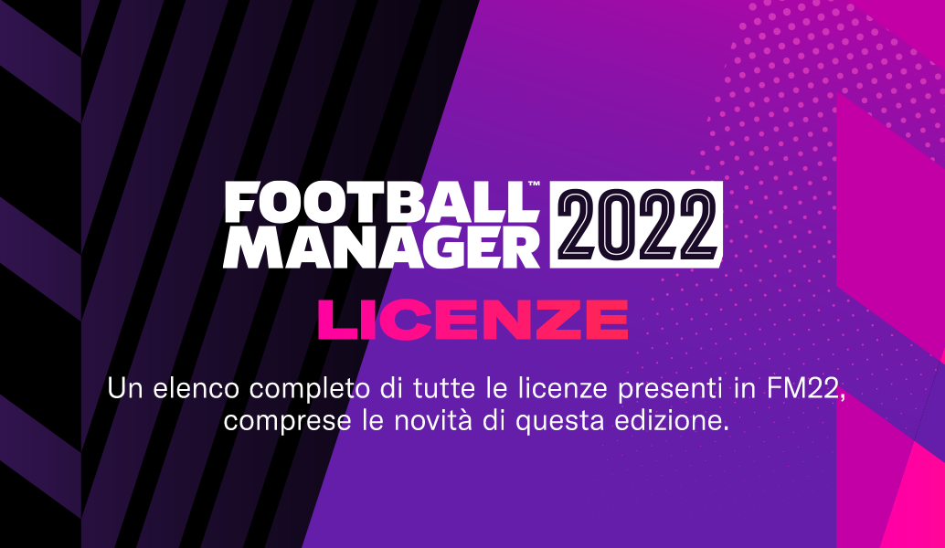 Licenze Football Manager 2022