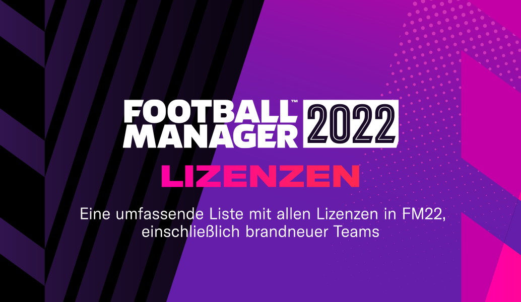 Lizenzen für Football Football Manager 2022