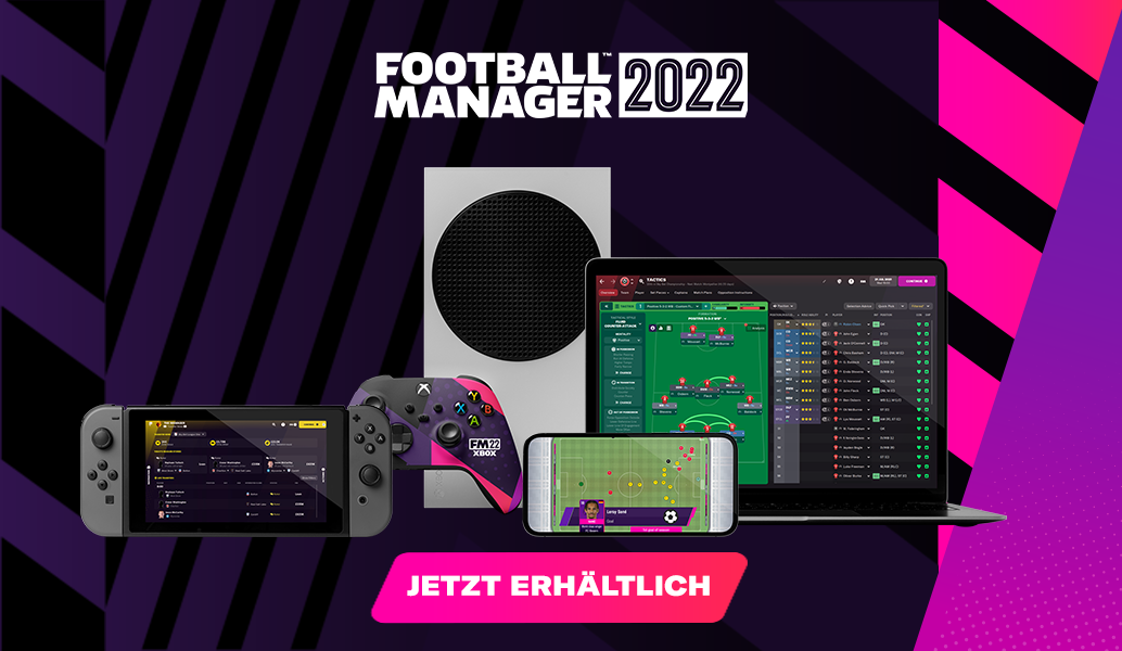 Football Manager 2022 JETZT ERHÄLTLICH