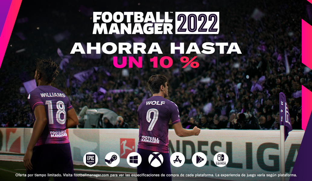 Football Manager 2022 - 10 % DE DESCUENTO AHORA