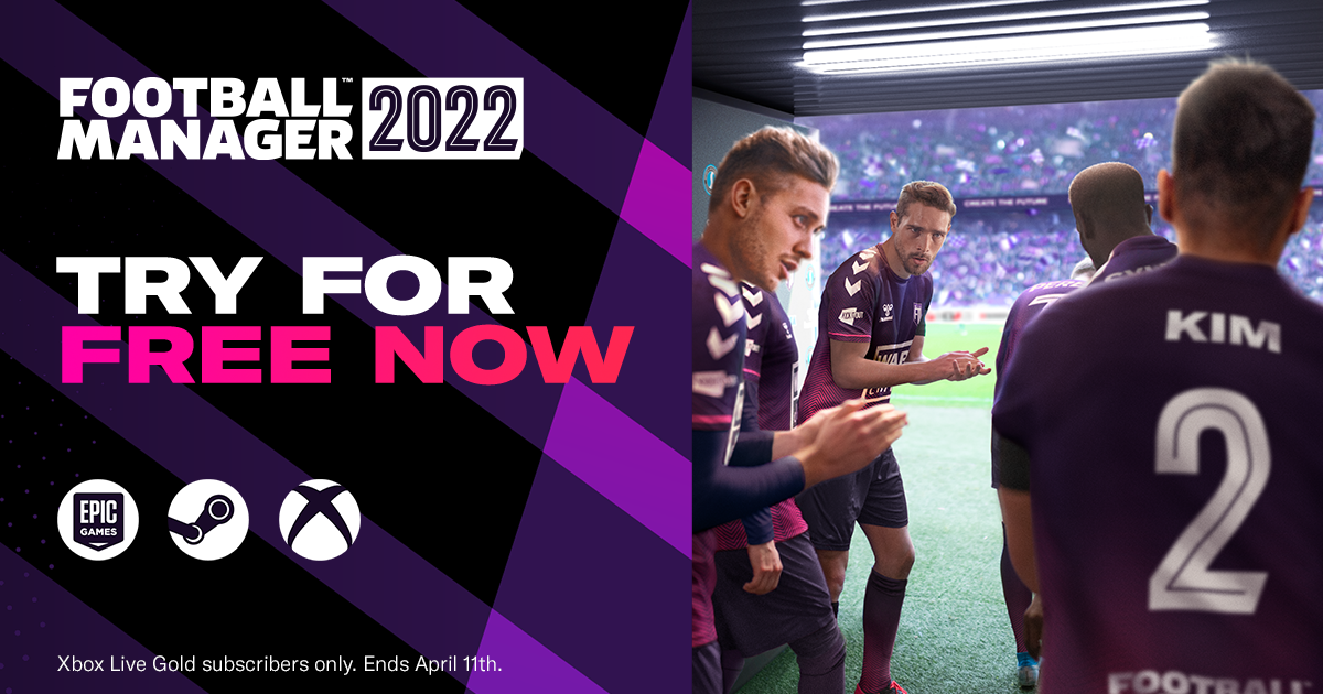Did anyone else see the free football manager 2022 notification? :  r/EpicGamesPC