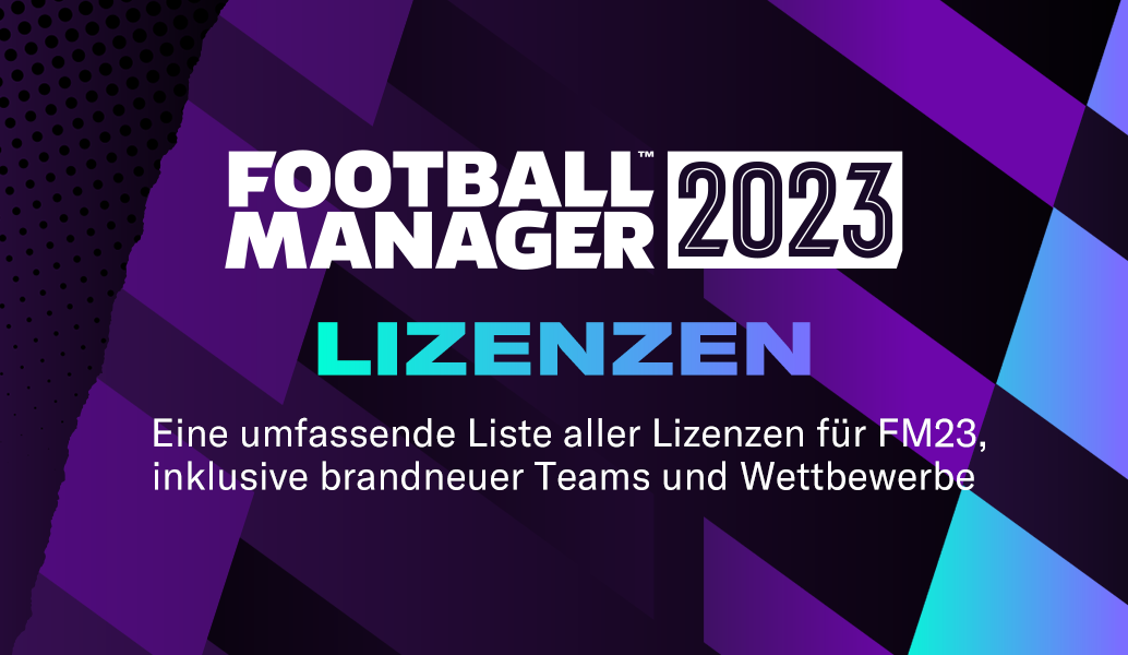 Lizenzen für Football Manager 2023