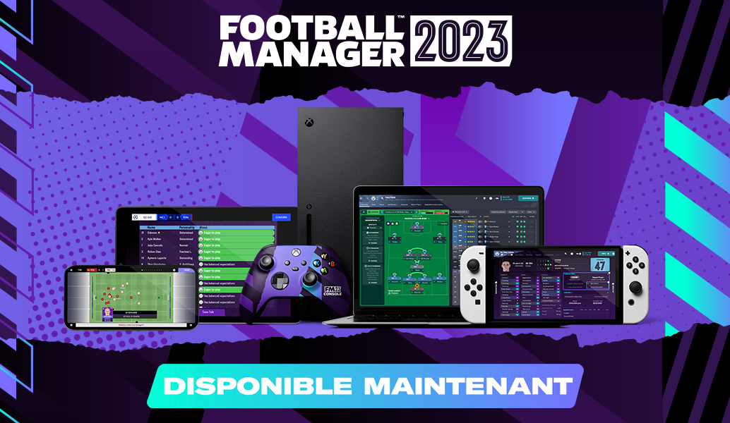 Football Manager 2023 est disponible