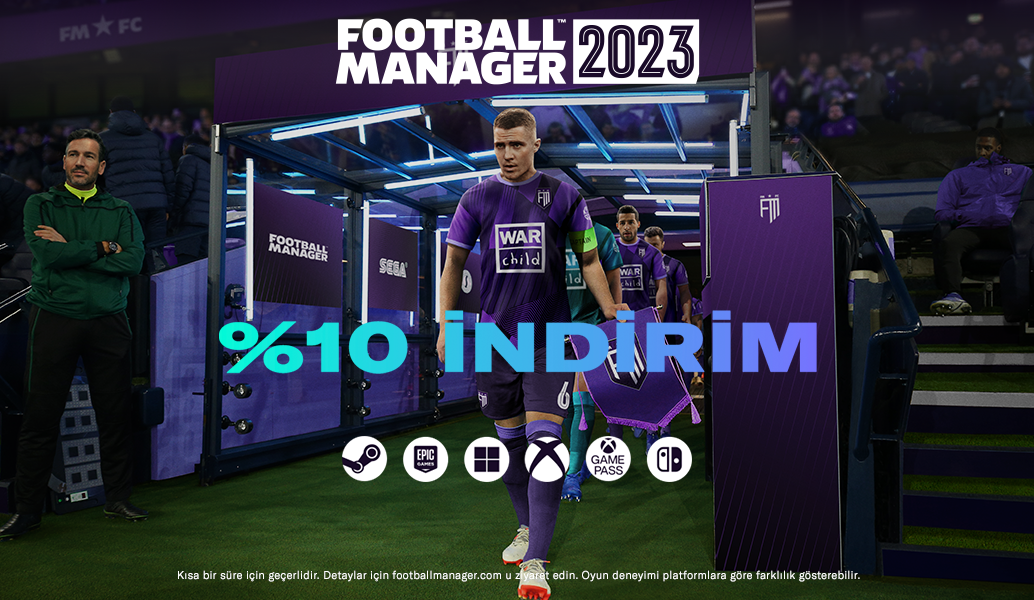Football Manager 2023 – Şimdi %10 İndirimli