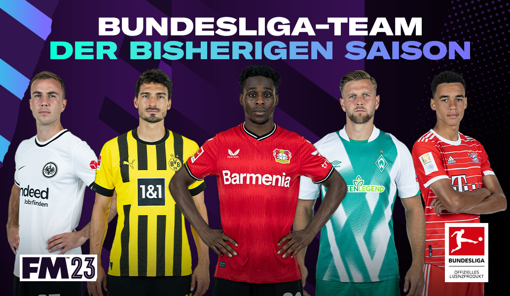 Das bisherige Bundesliga-Team der Saison