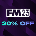 GET 20% OFF FOOTBALL MANAGER 2023 NOW