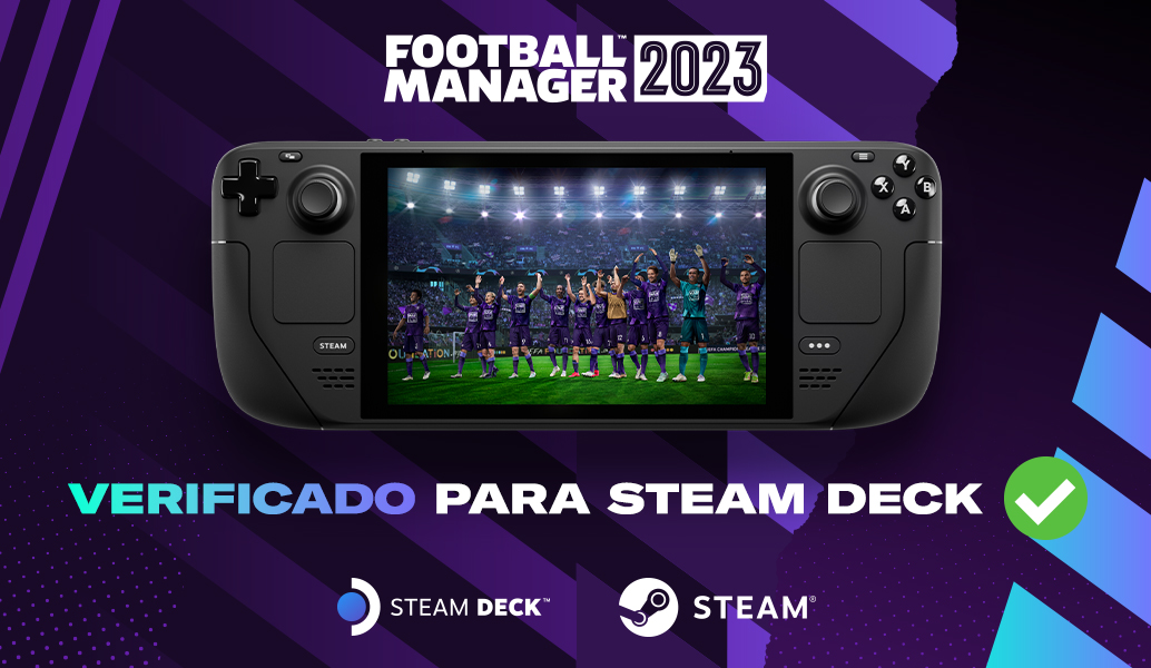 Football Manager 2023 ya es compatible con Steam Deck