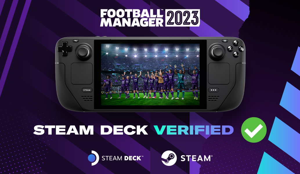 Football Manager 2023 est désormais compatible avec Steam Deck