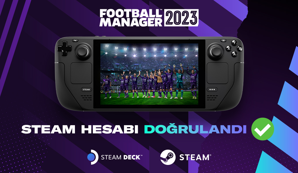 Football Manager 2023 artık Steam Deck Onaylı