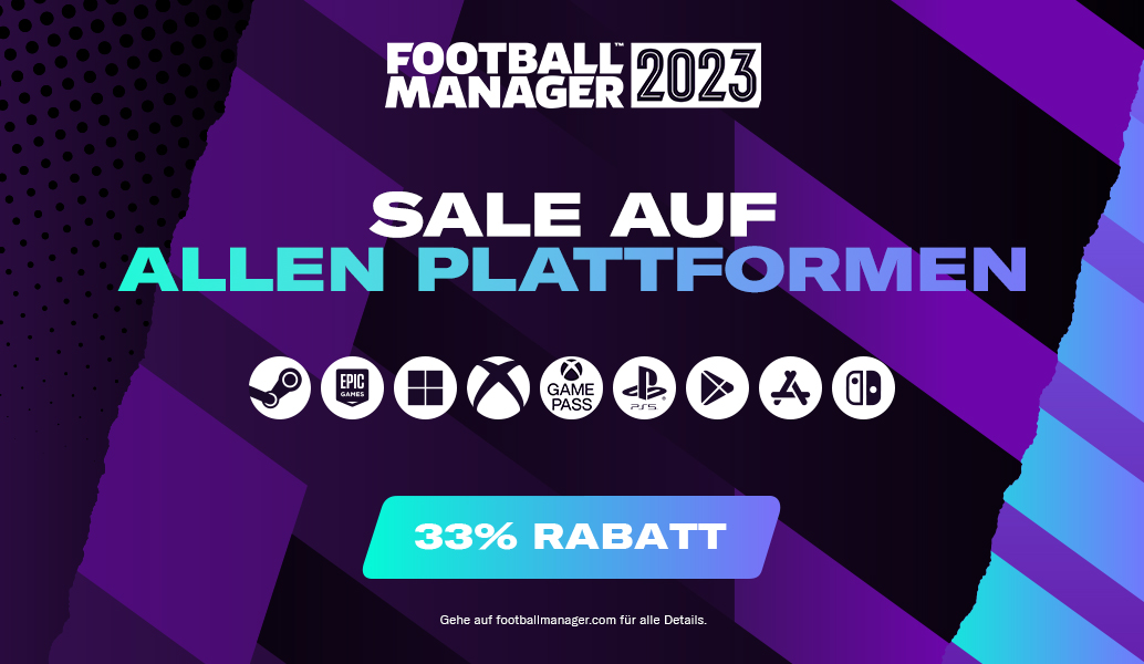 Jetzt 33 % Rabatt Auf Football Manager 2023 Sichern
