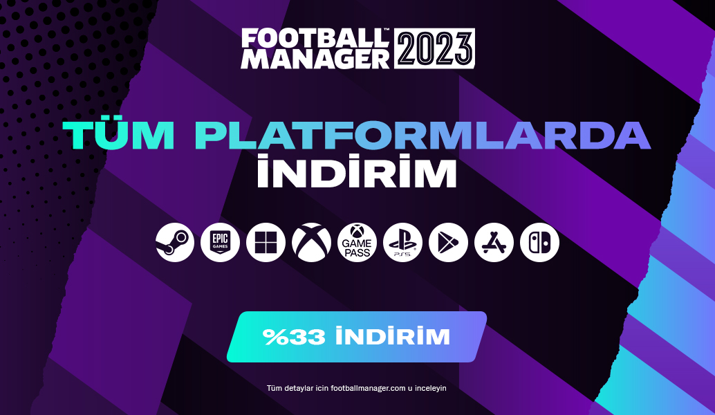 Football Manager 2023'ü Hemen %33 İndi̇ri̇mle Alin