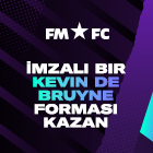 FMFC ile imzalı De Bruyne forması kazan
