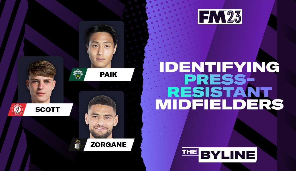 Identifying Press-Resistant Midfielders in FM23