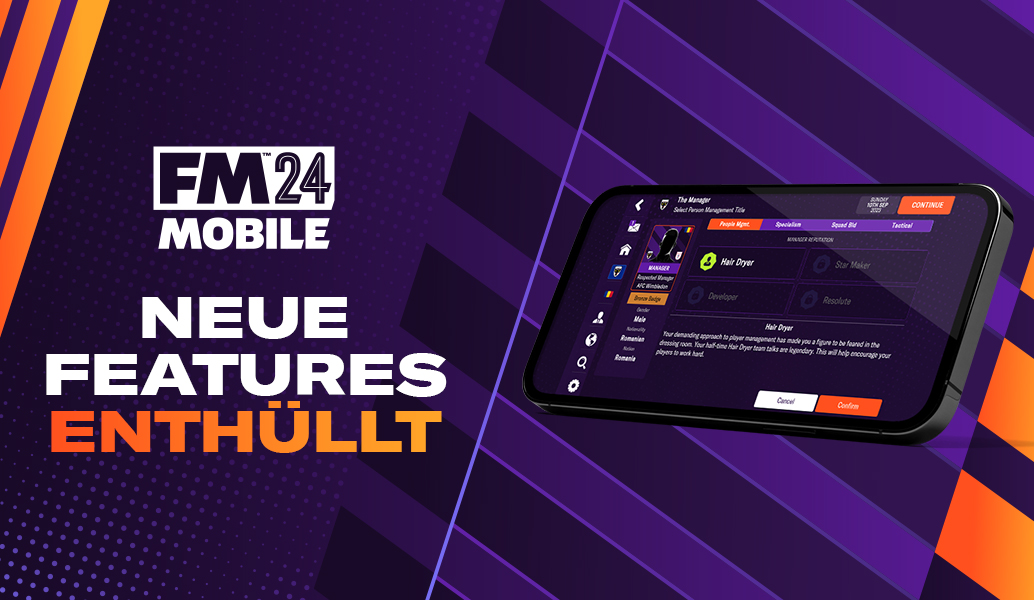 Football Manager 2024 Mobile – Neue Features enthüllt