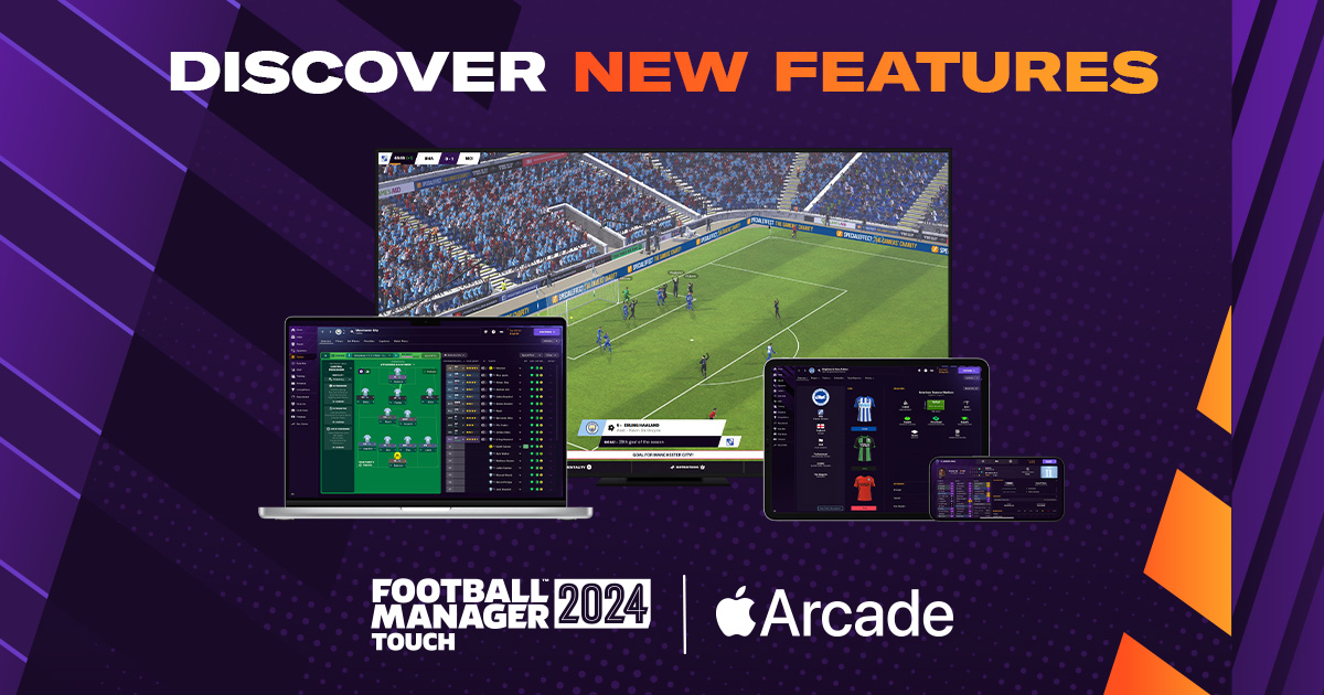 Football Manager 2023 Touch já está disponível no Apple Arcade [atualizado:  indisponível no Brasil] - MacMagazine