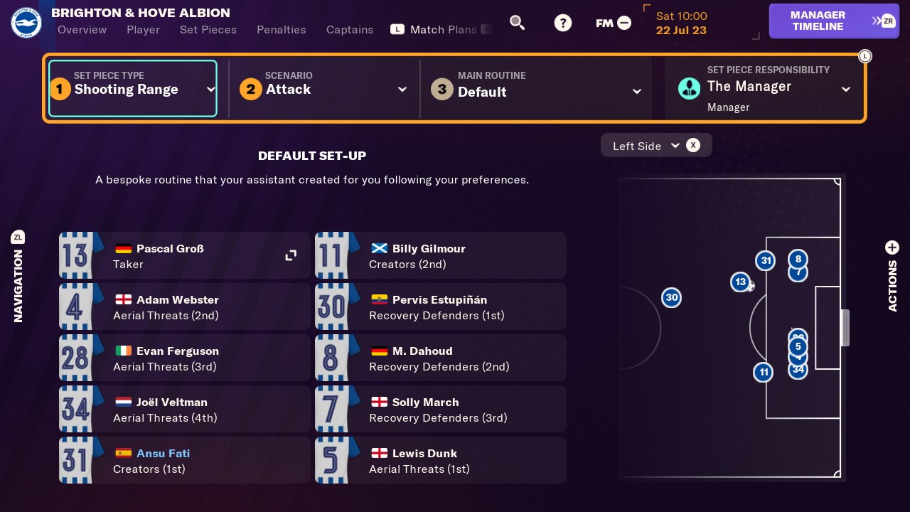 Football Manager 2024 Touch Nintendo Switch - New Features - Official Site
