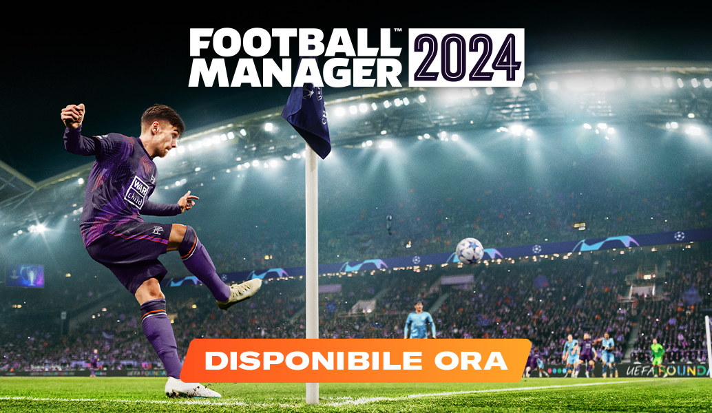 Football Manager 2024 è disponibile