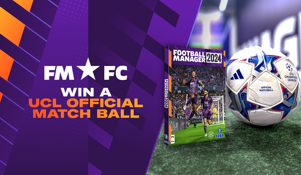 Win 2023/24 UEFA Champions League Match Ball with FMFC