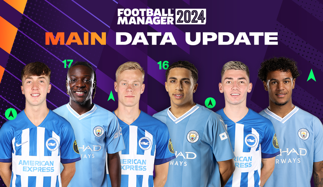 12 upgraded players in the Football Manager 2024 Main Data Update