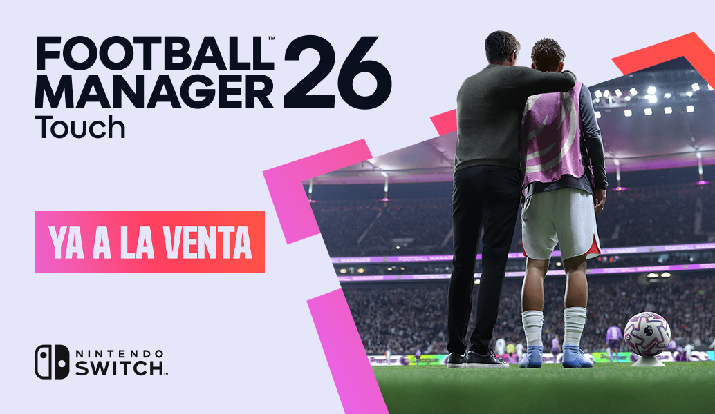 Football Manager 26 Touch ahora disponible para Nintendo Switch