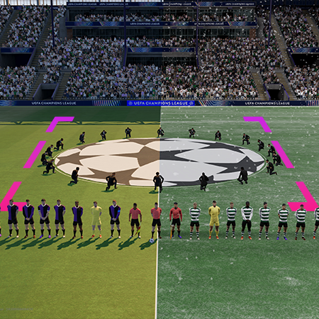 Match day spectacle