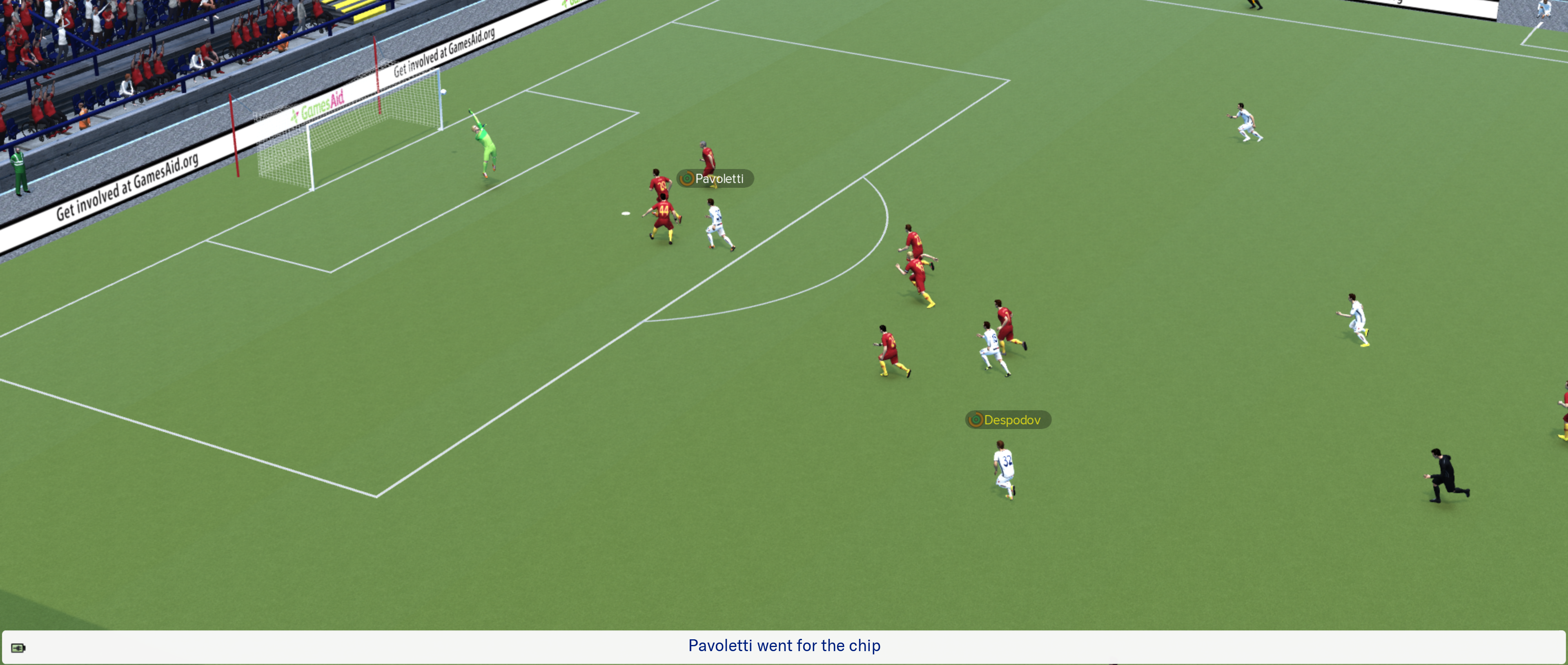 FM19 goal conceded