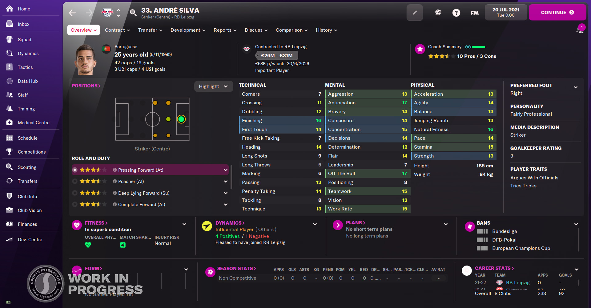Andre Silva Profile