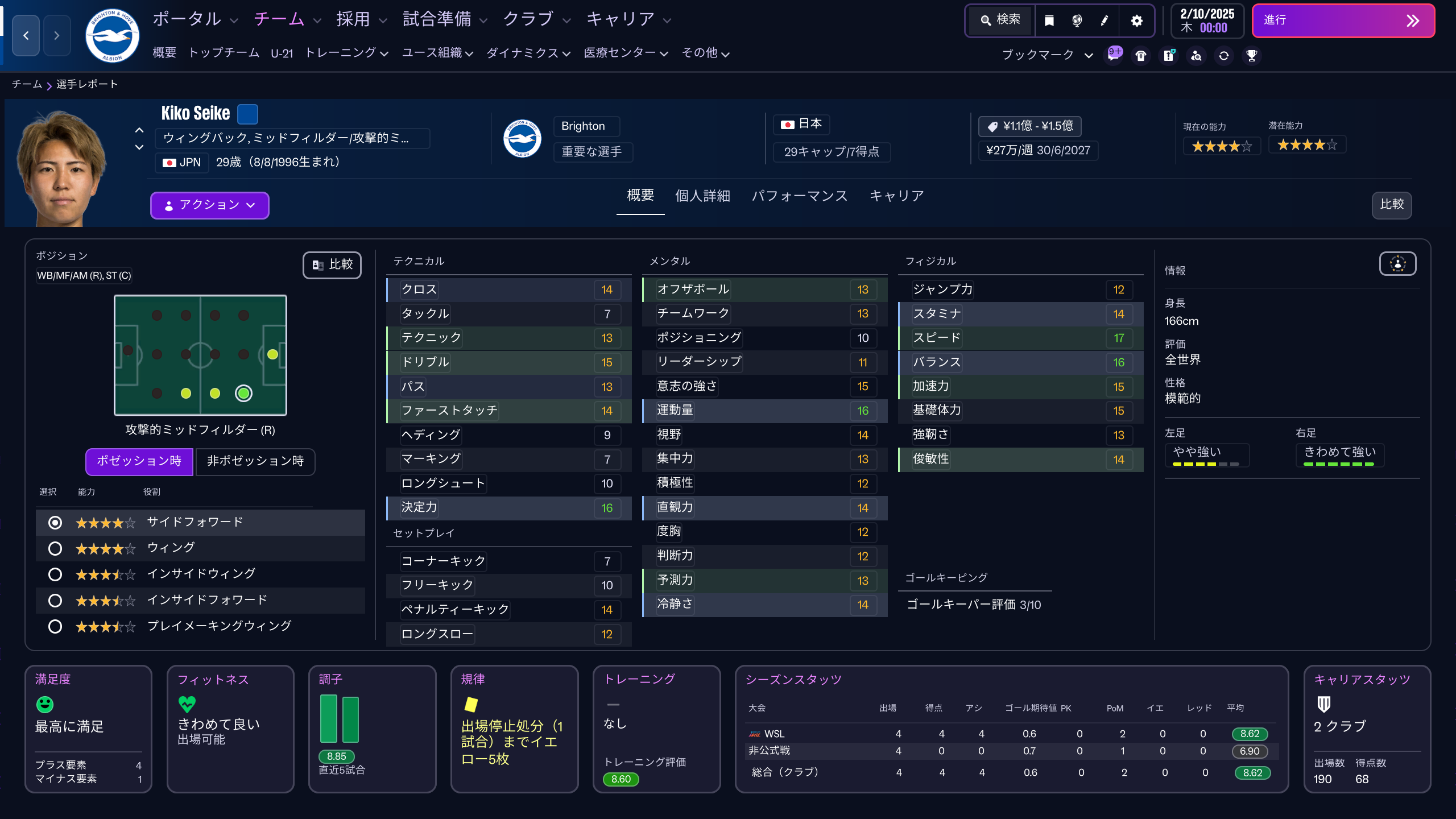 Player Profile