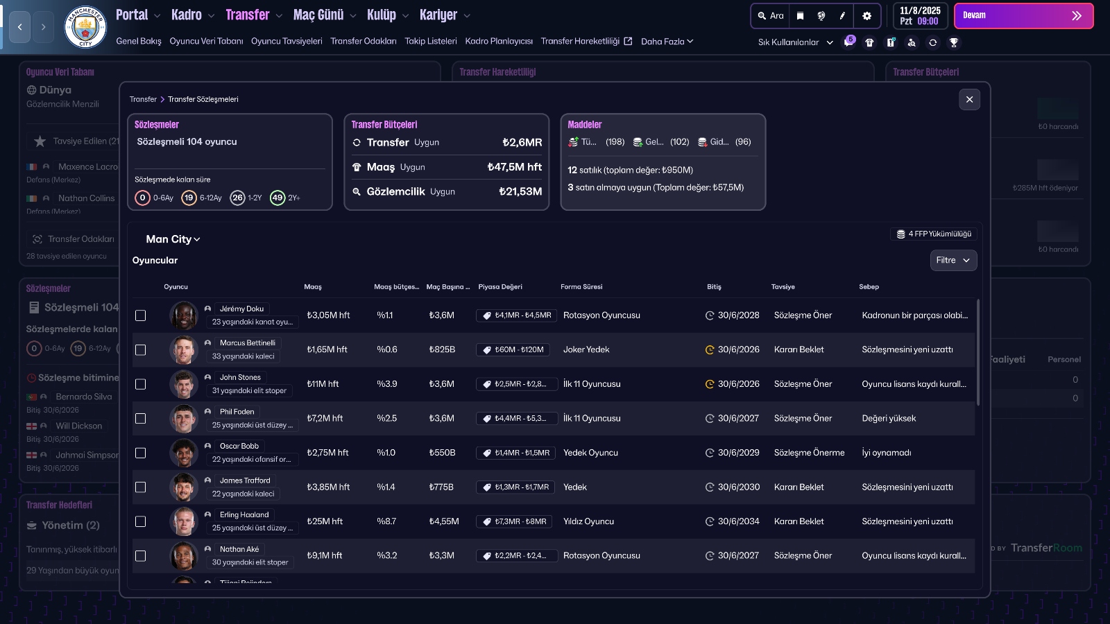 FM26 Contracts Pop Up