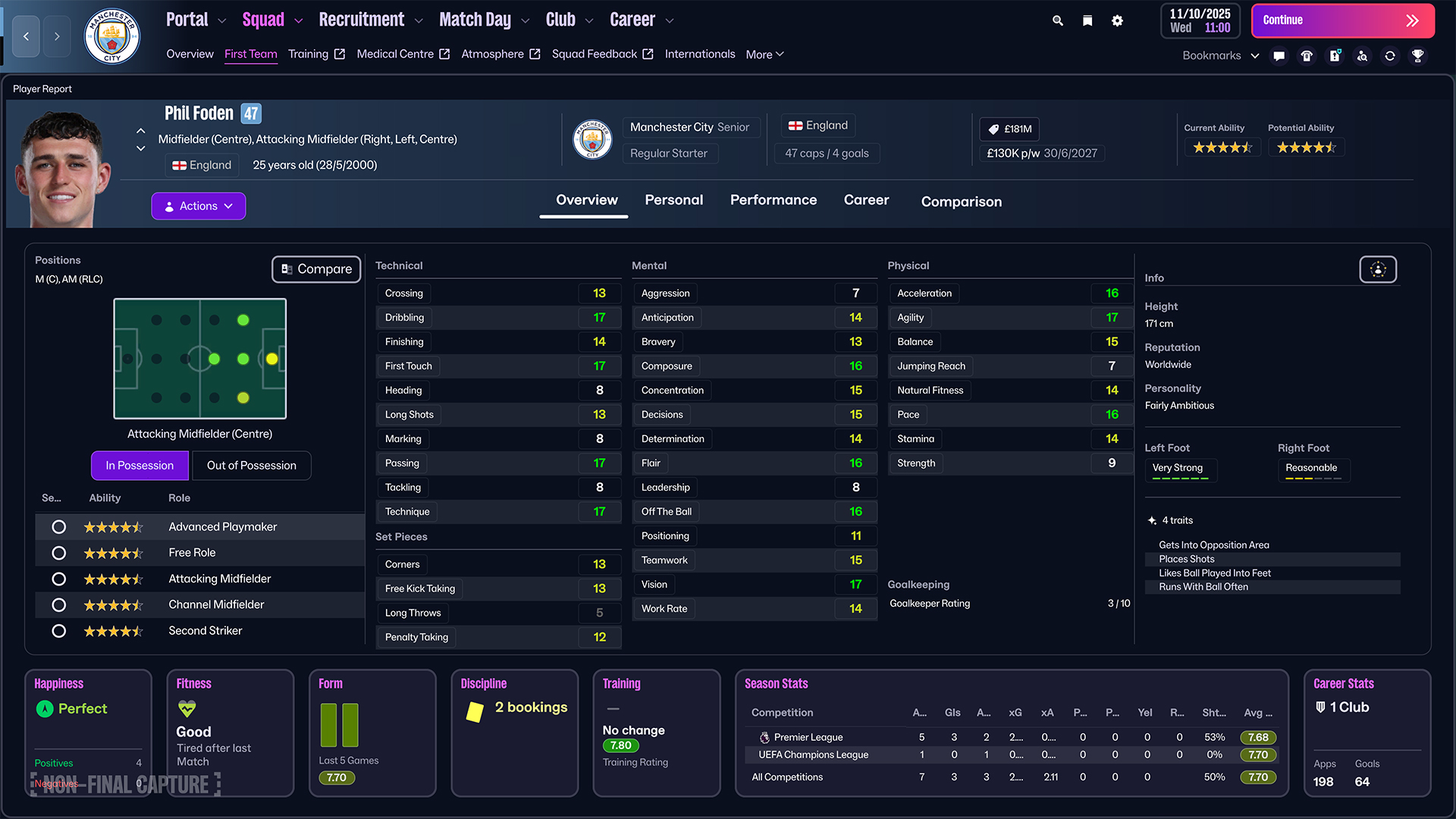 Player Report