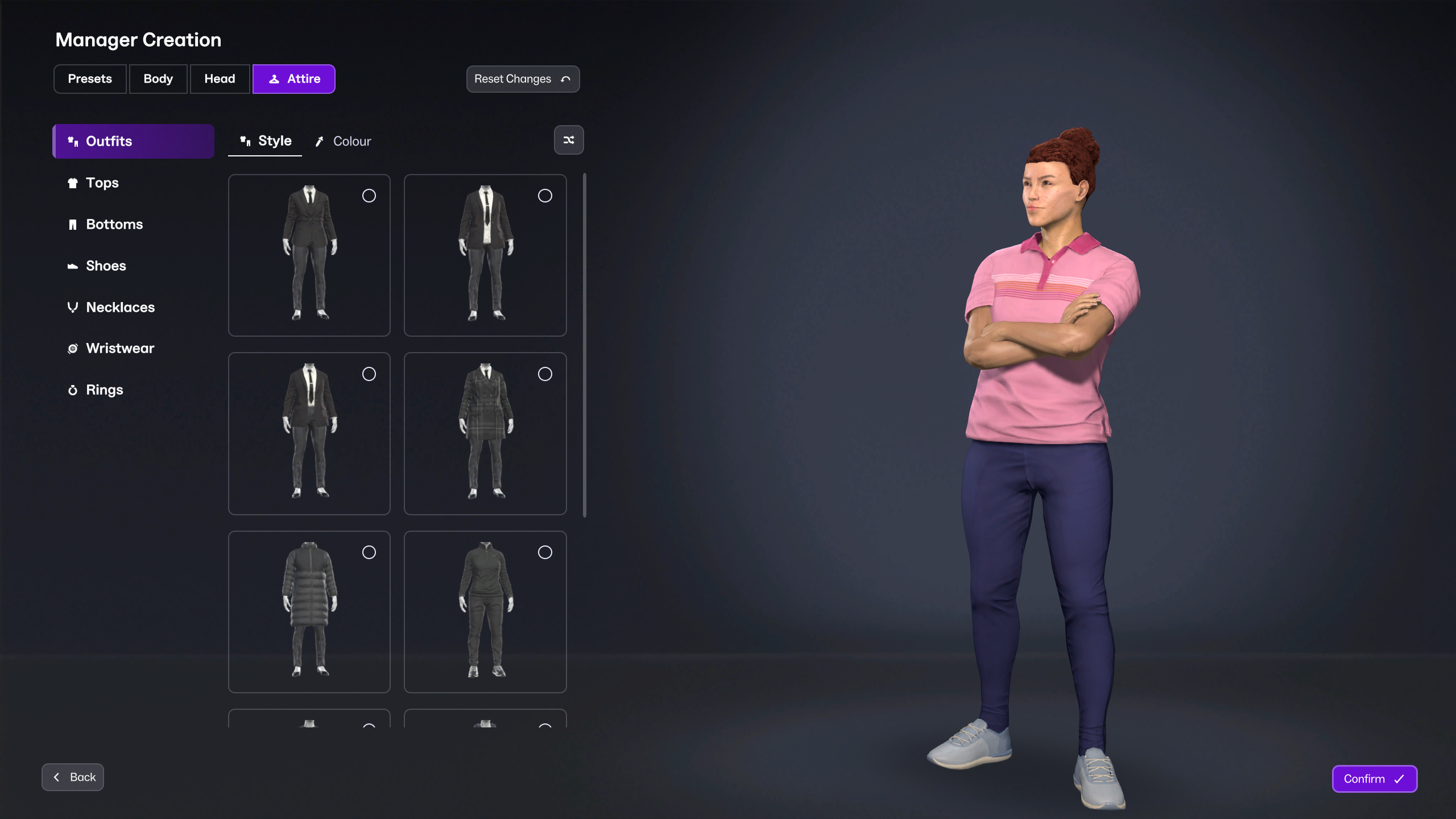 Manager Outfits