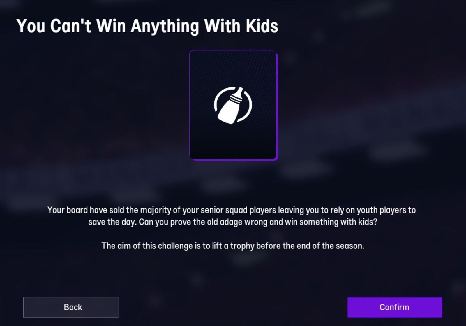 You Can't Win Anything with Kids