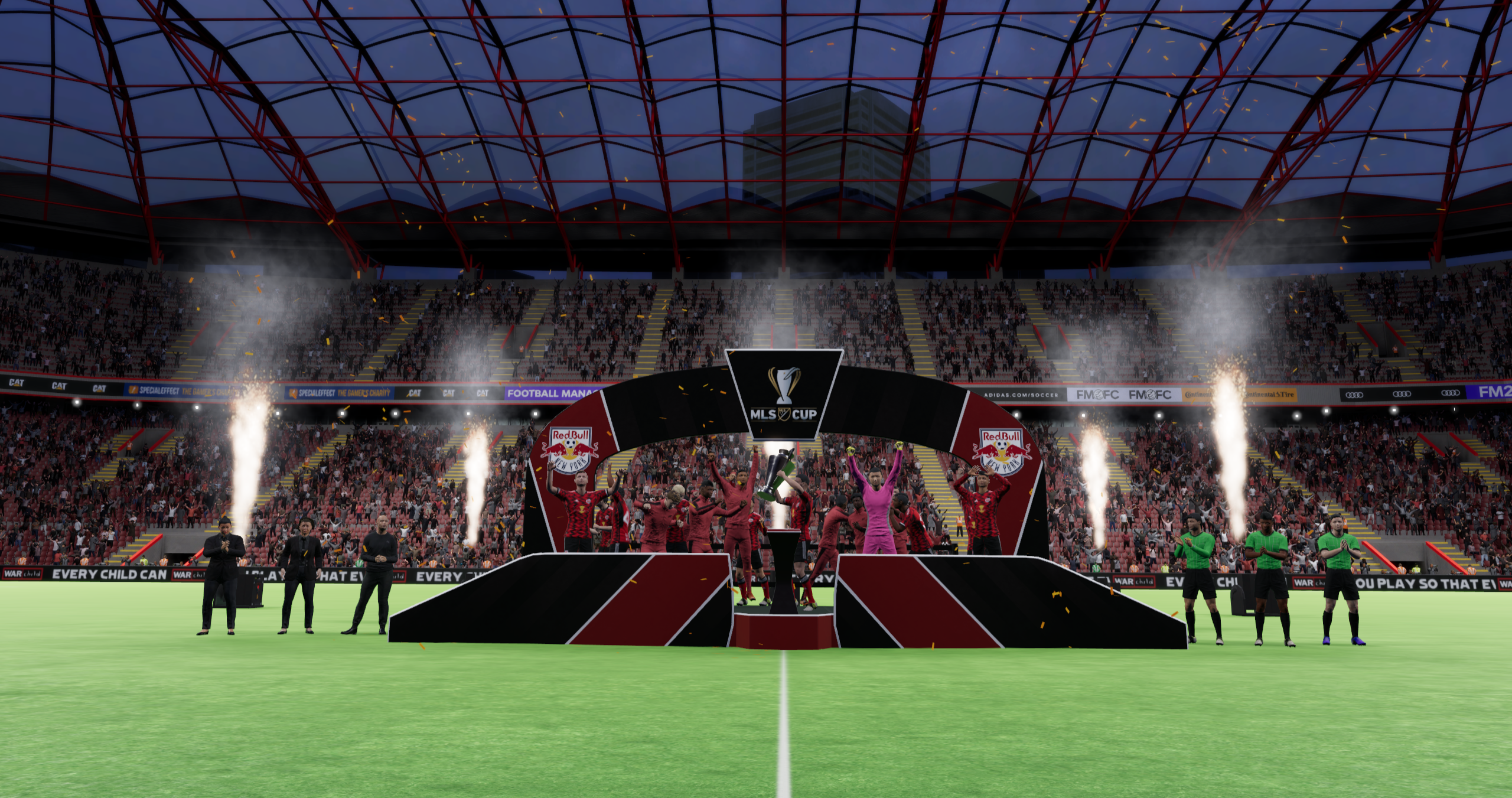 New York Red Bulls - MLS Cup trophy lift